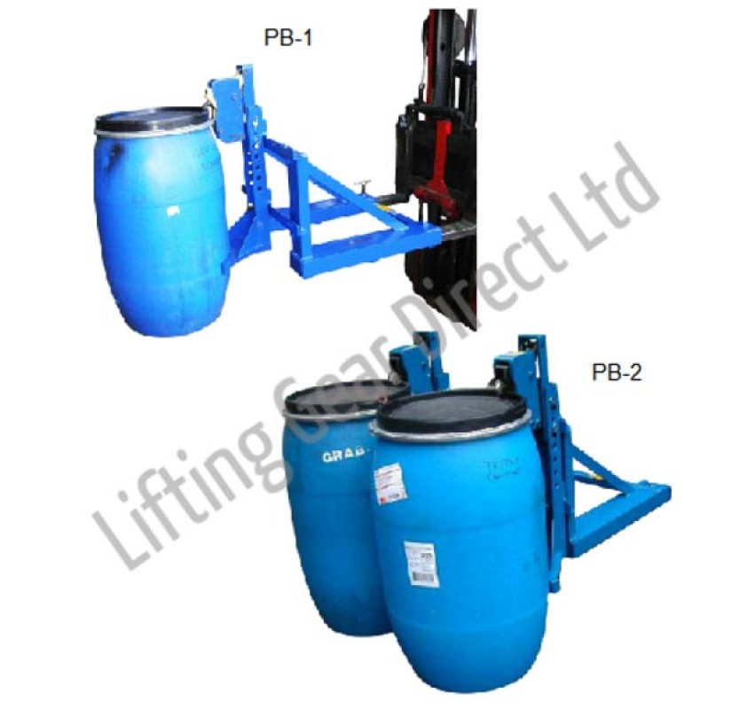 Mauser Forklift drum grab Forklift Mounted Drum Handling